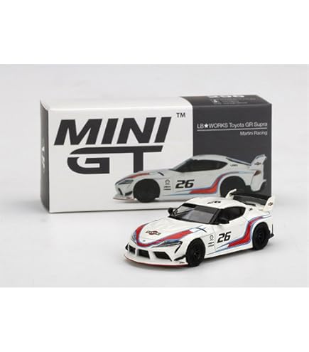 Amazon | MINI GT 1/64 Pandem トヨタ GR スープラ V1.0 ホワイト 右